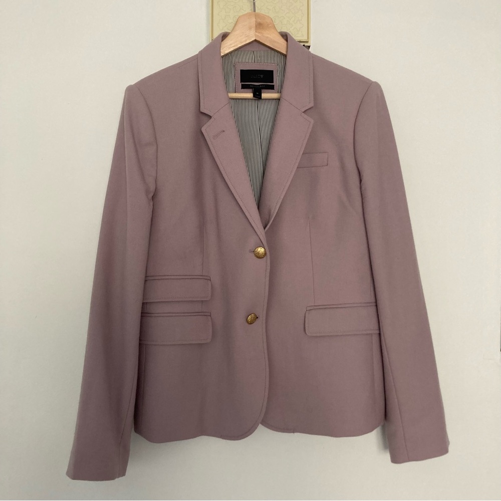 J. Crew Schoolboy Blazer in Lavender